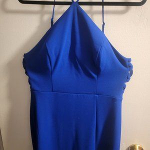 Blue dress
